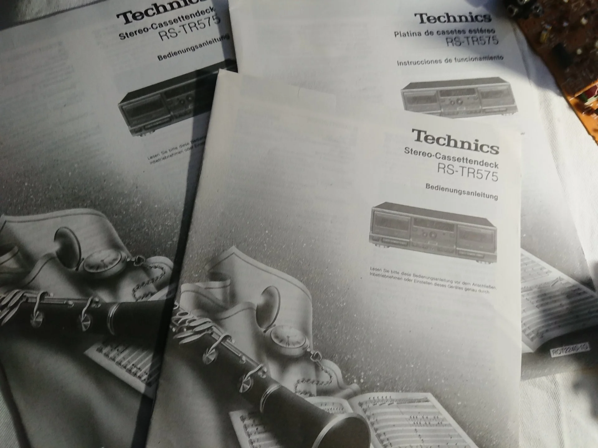 Дека Technics RS 575 Japan  НА ЗАПЧАСТИ. - миниатюра 17