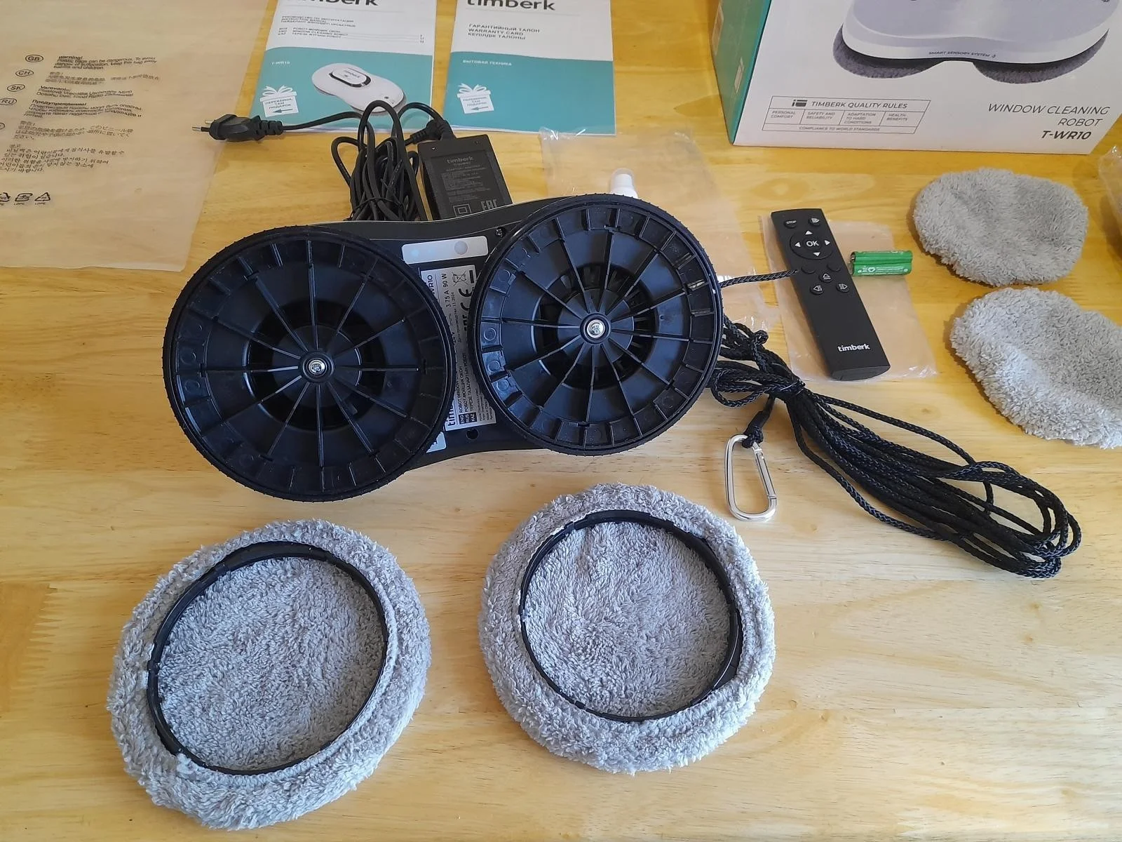 Робот мойки окон TIMBERK. T-WR10. Новый - миниатюра 9
