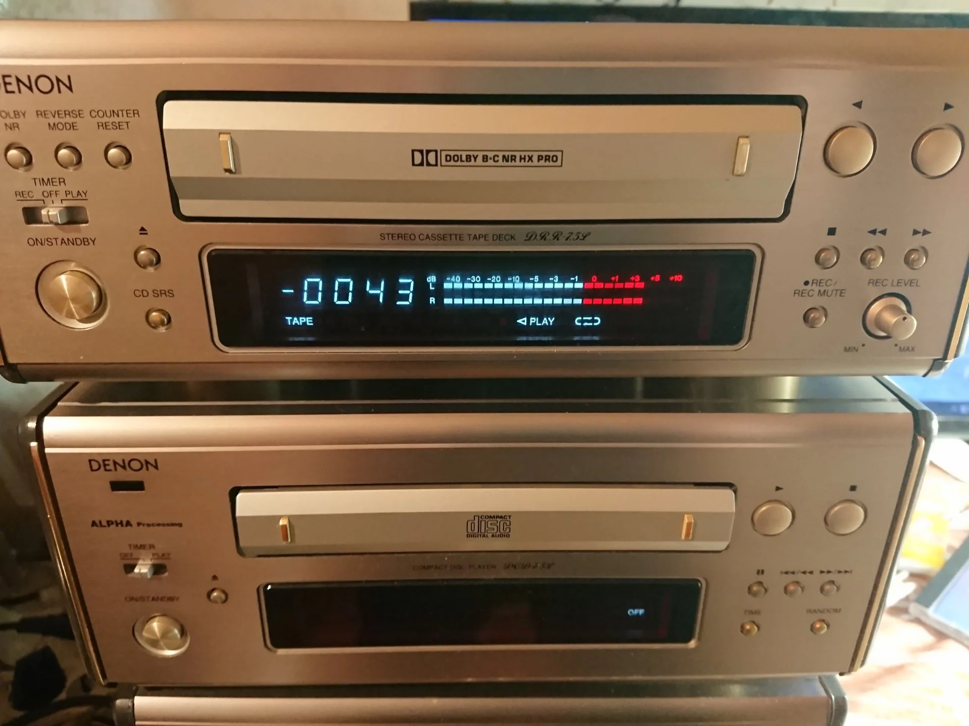 Кассетная дека DENON DRR-7.5L - миниатюра 6