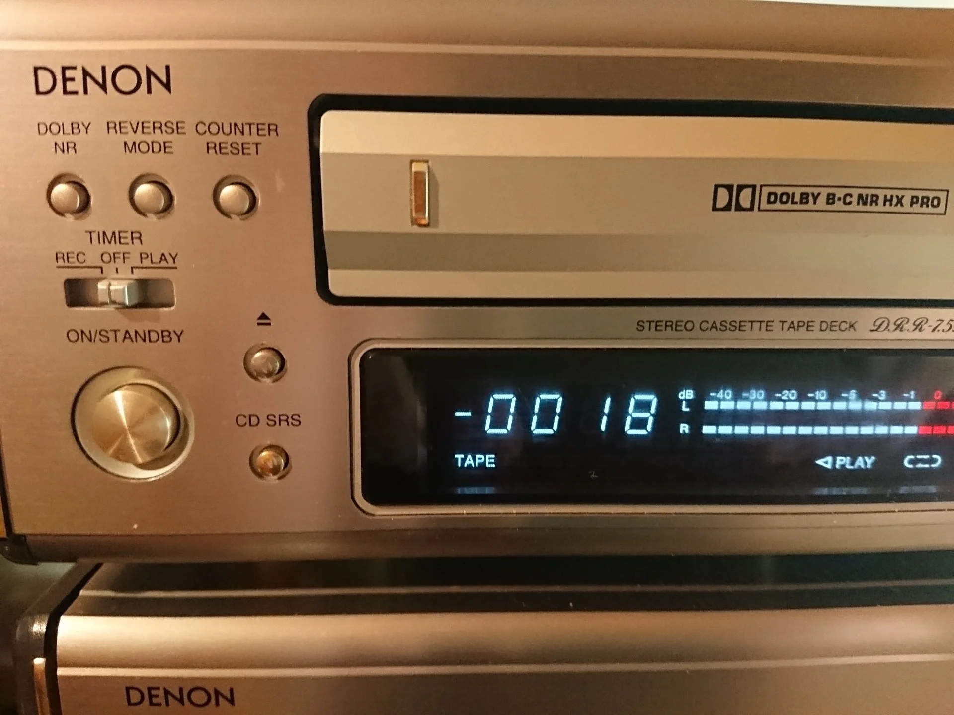 Кассетная дека DENON DRR-7.5L - миниатюра 9