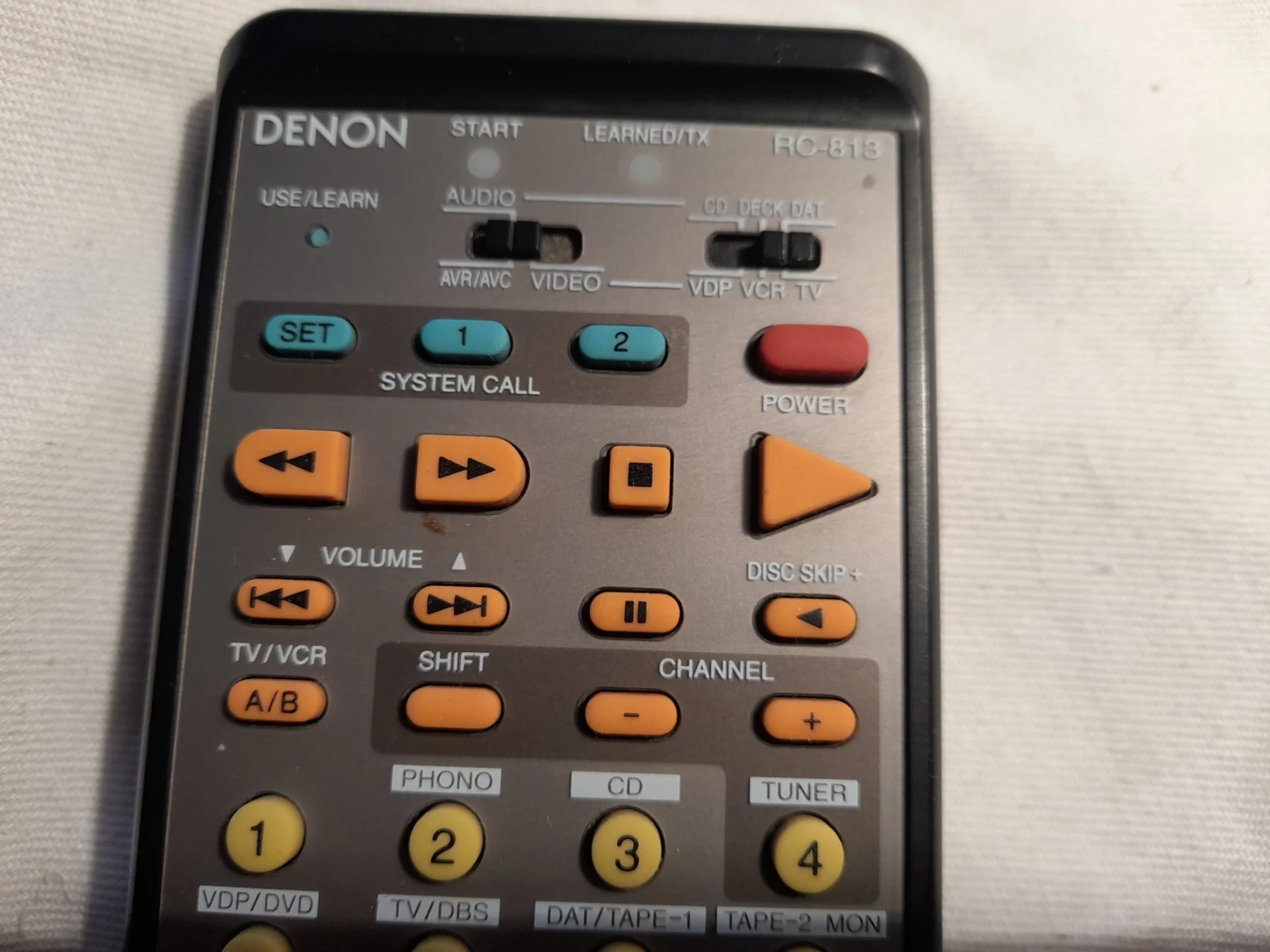 Пульт DENON. RC-813 - миниатюра 6