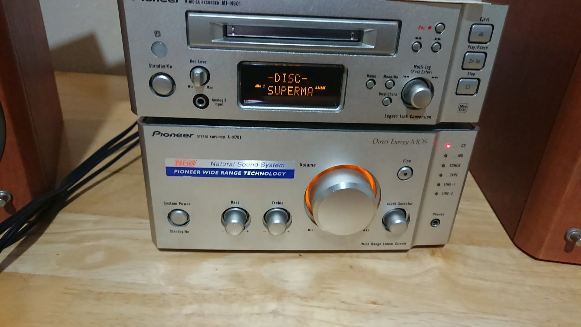 Pioneer A-N701. и MJ-N901 Made in Japa - миниатюра 12