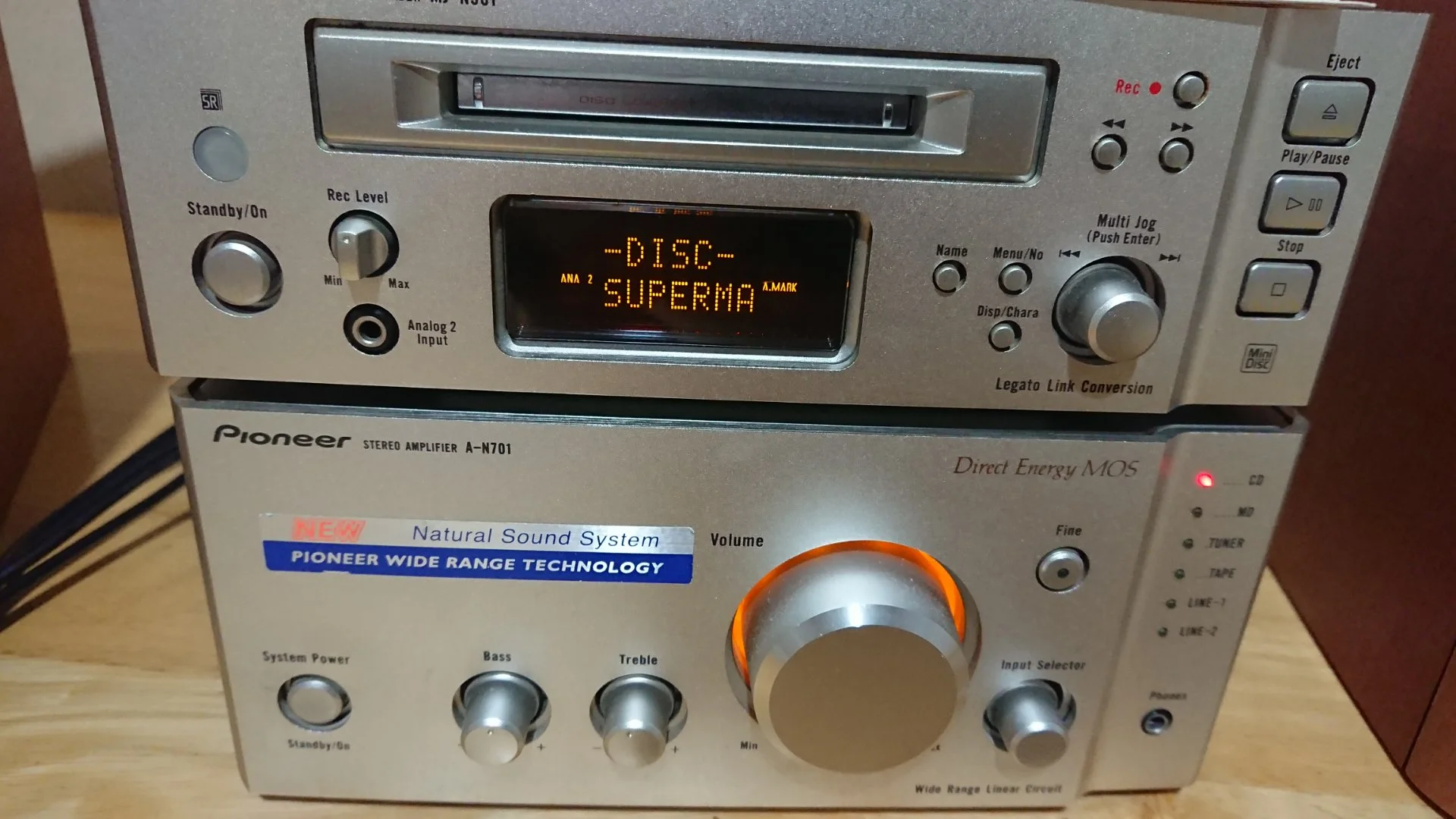 Pioneer A-N701. и MJ-N901 Made in Japa - миниатюра 13