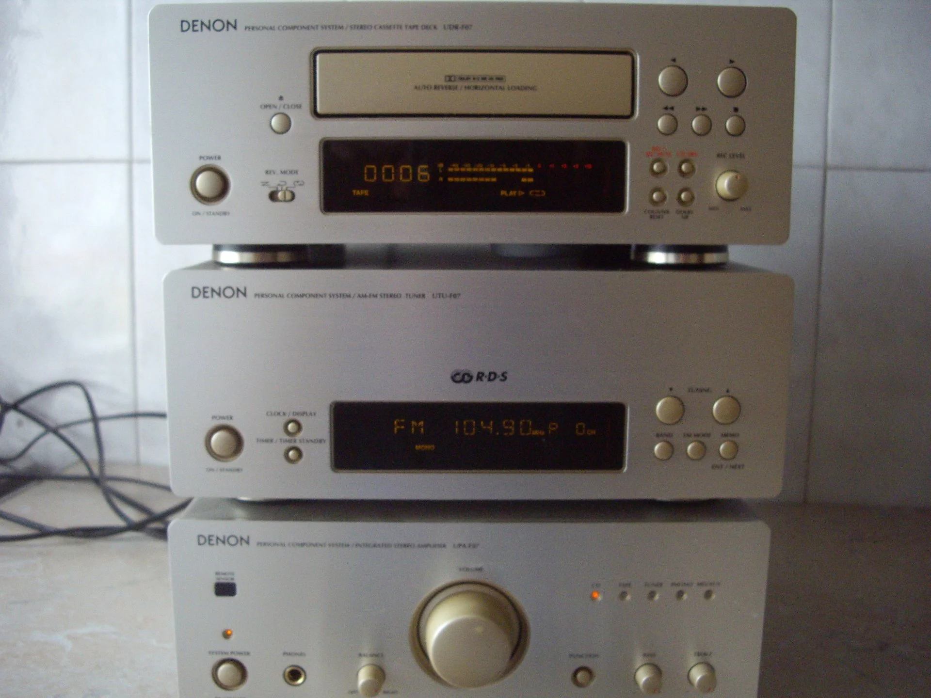 DENON муз центр F07 - миниатюра 4