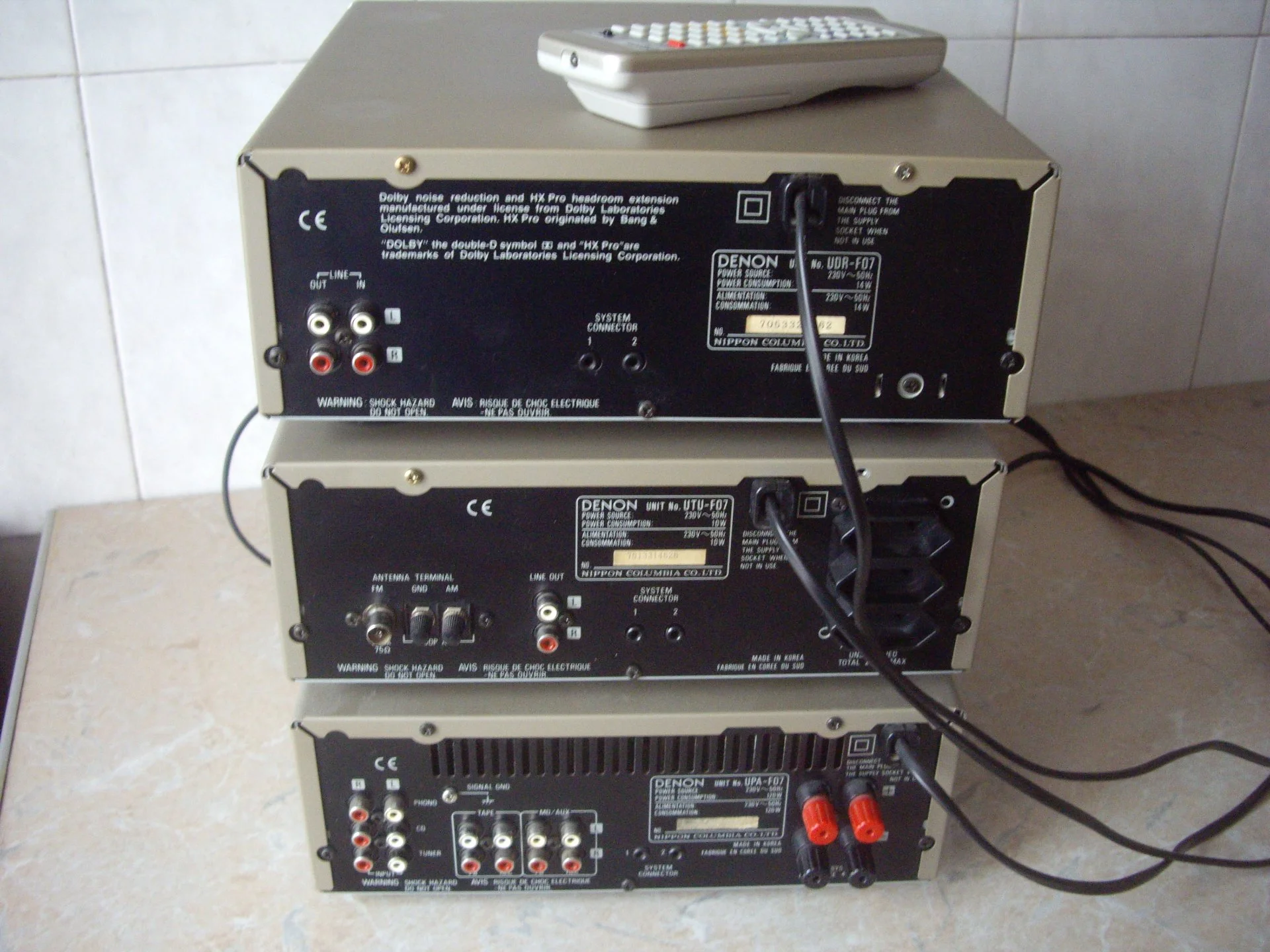DENON муз центр F07 - миниатюра 6