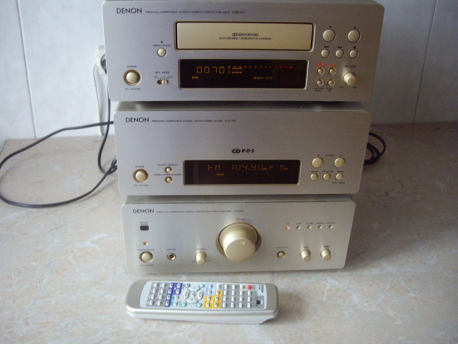 DENON муз центр F07 - миниатюра 8