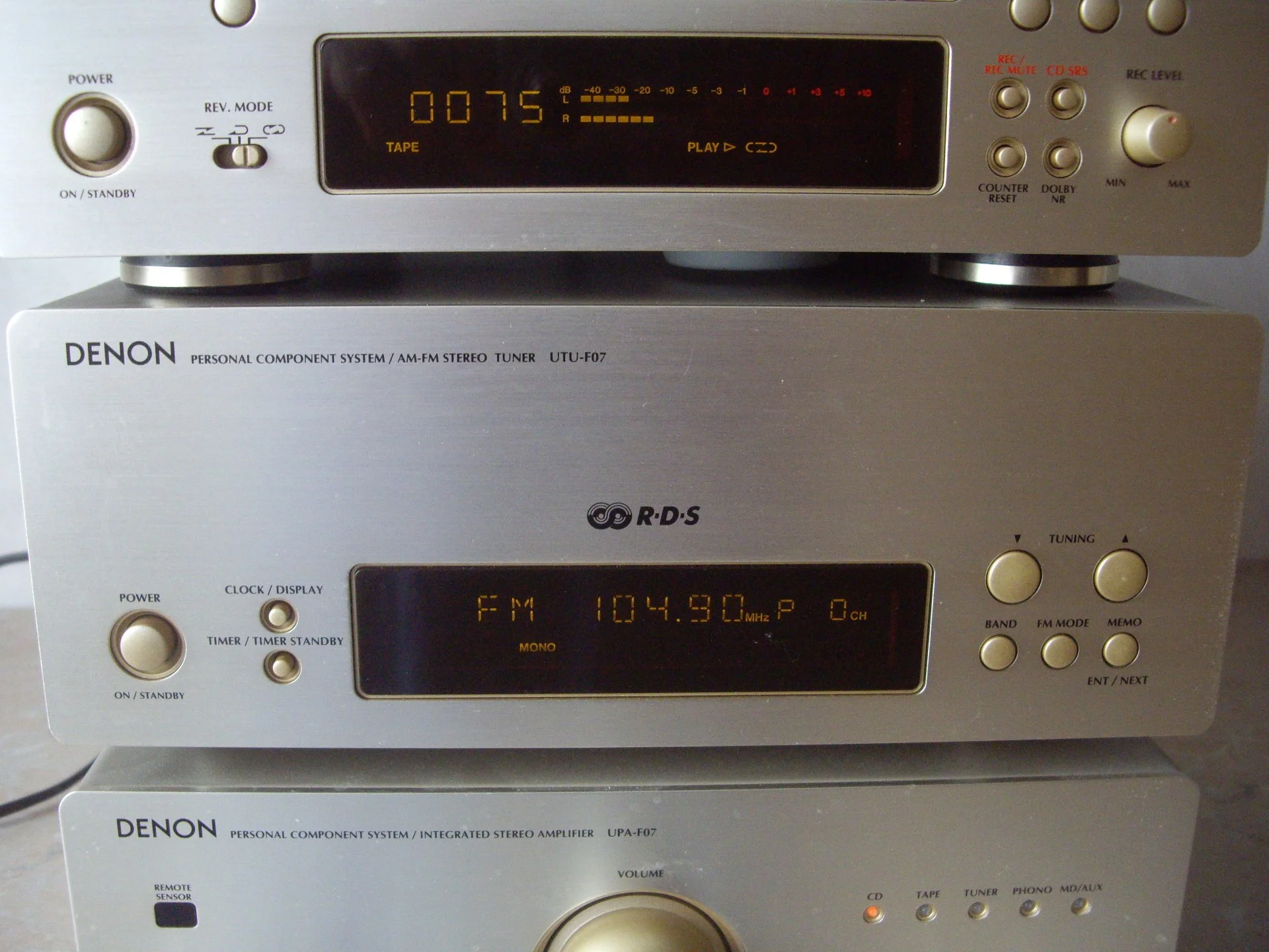 DENON муз центр F07 - миниатюра 9