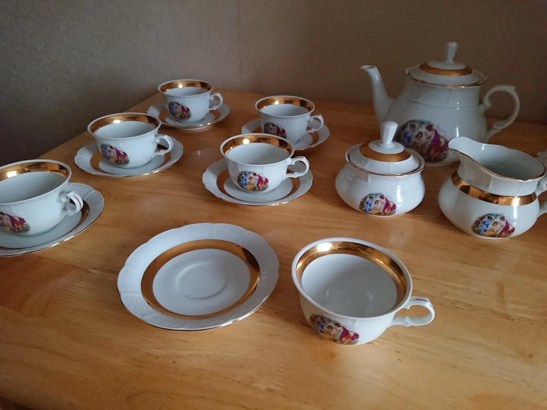 Чайный сервиз NATALI - Чехия 70 годы - миниатюра 10