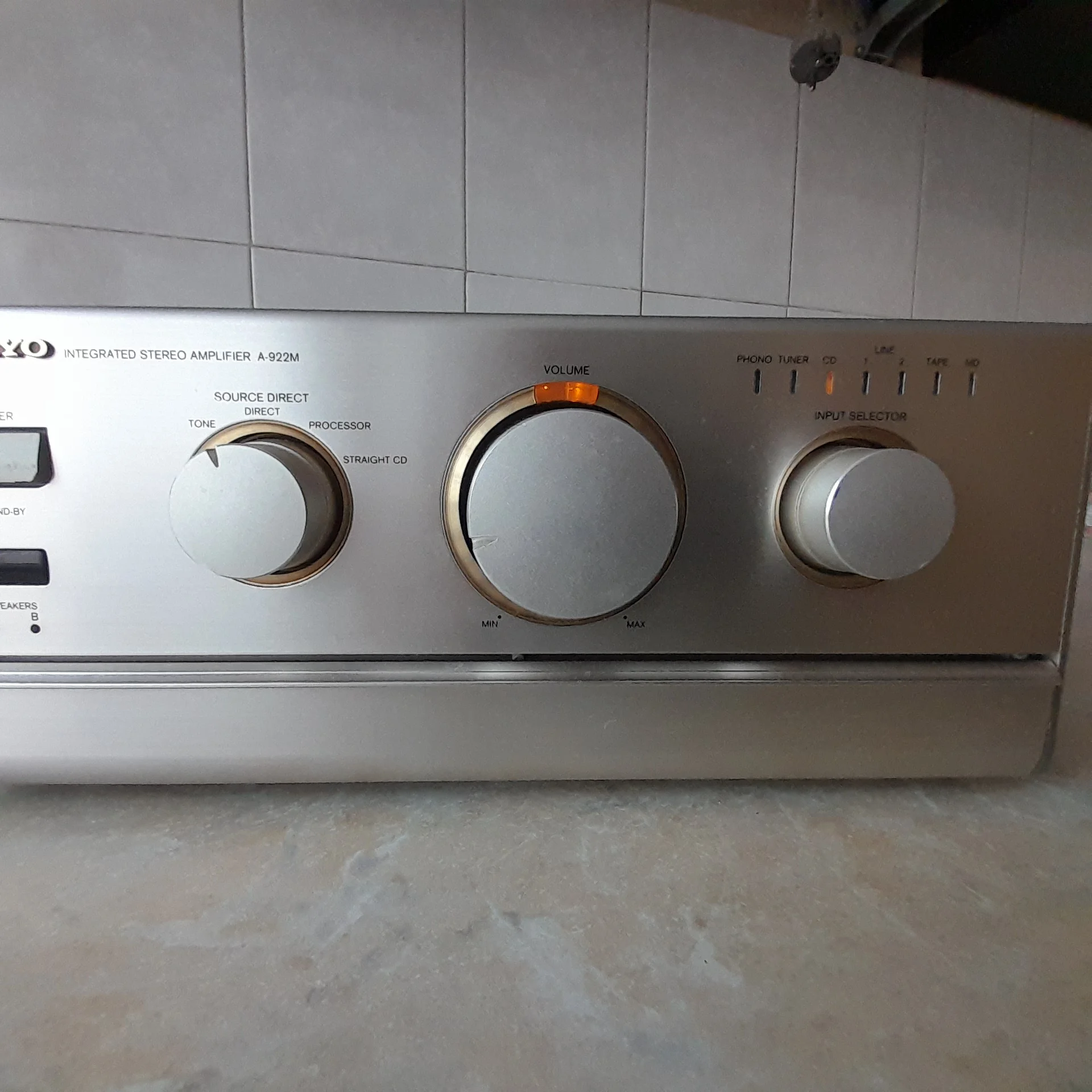 Onkyo А-922M полный усилитель. Made in Japan. - миниатюра 2