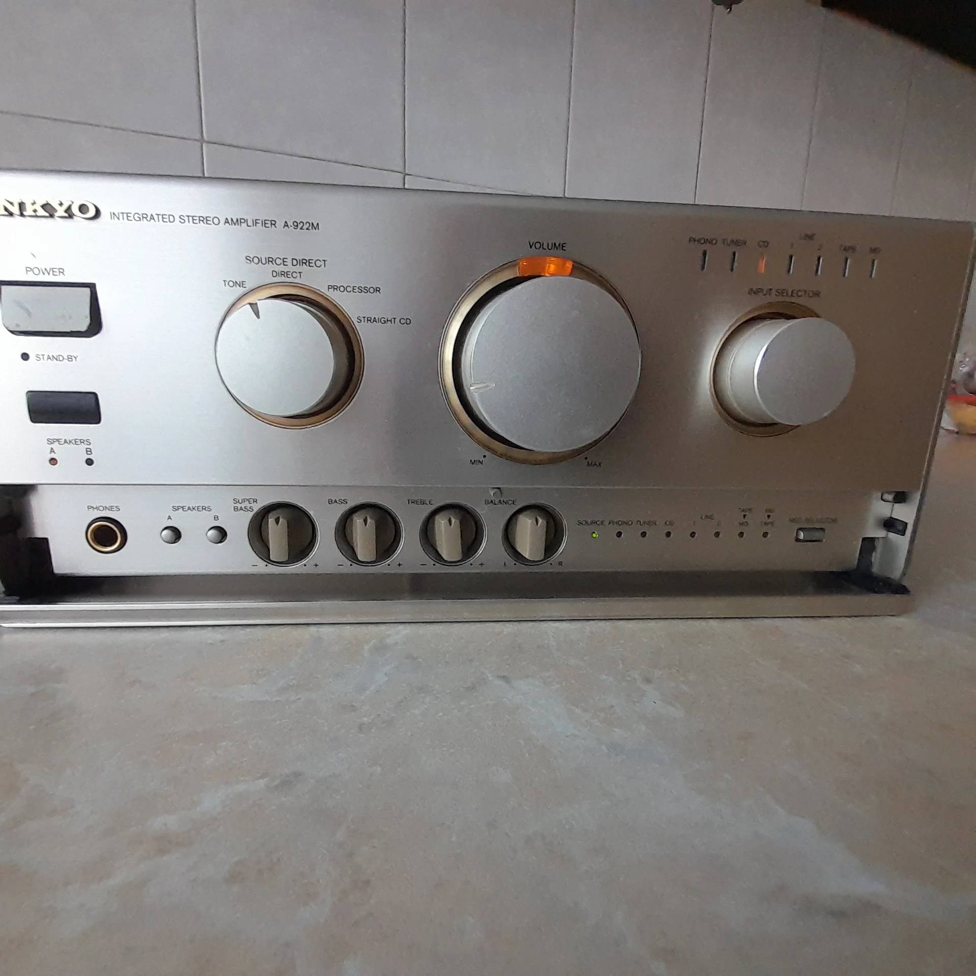 Onkyo А-922M полный усилитель. Made in Japan. - миниатюра 3