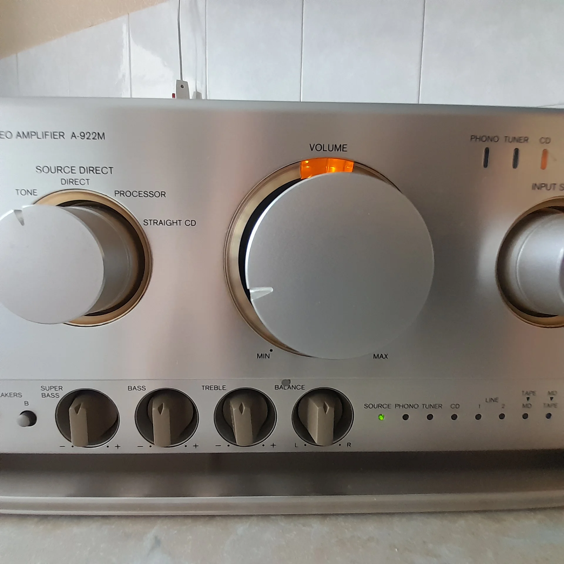 Onkyo А-922M полный усилитель. Made in Japan. - миниатюра 5