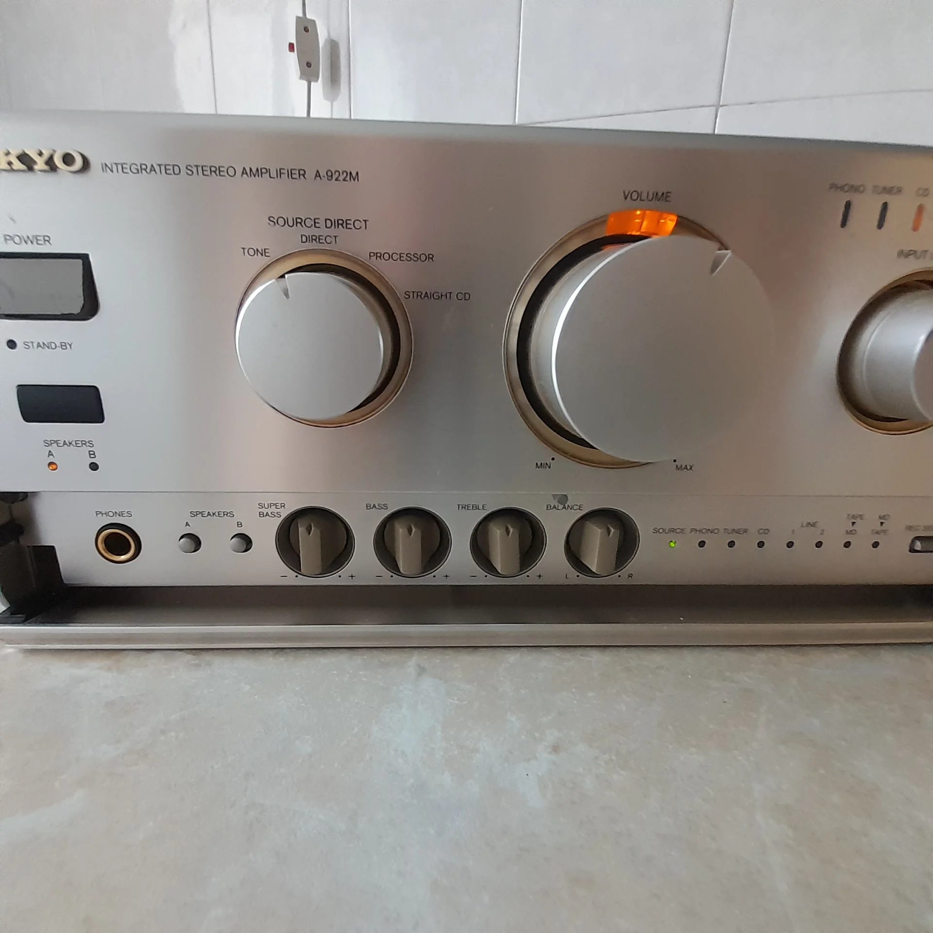 Onkyo А-922M полный усилитель. Made in Japan. - миниатюра 7