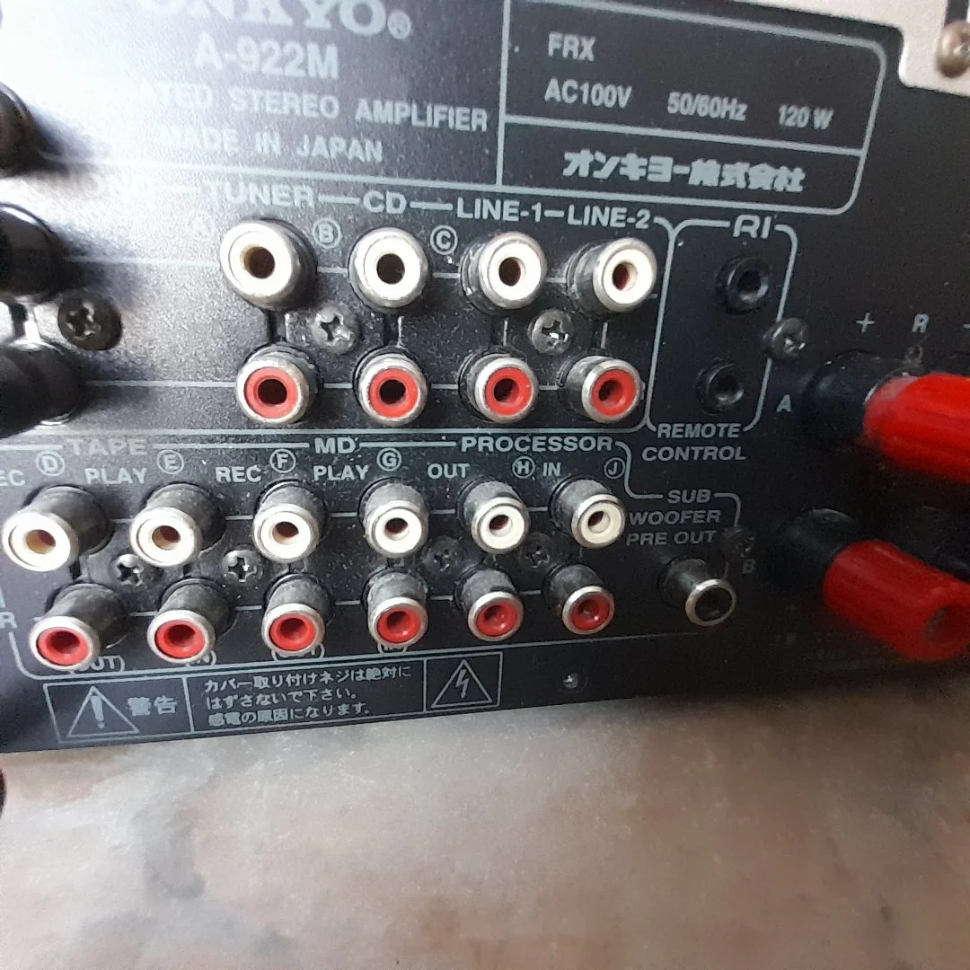 Onkyo А-922M полный усилитель. Made in Japan. - миниатюра 12
