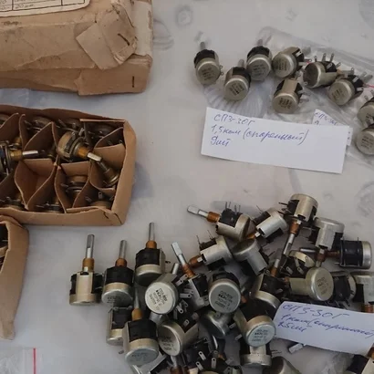 Переменные сопротивления для радиоаппаратуры - миниатюра 19