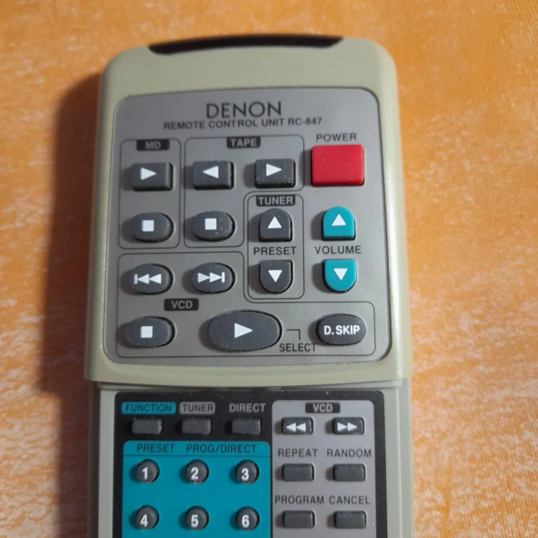 Пульт Denon RC -847 - миниатюра 4