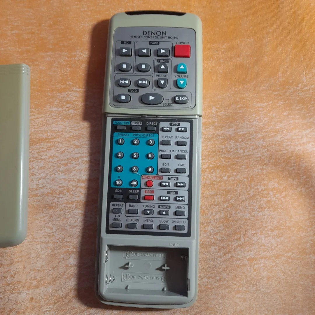 Пульт Denon RC -847 - миниатюра 9