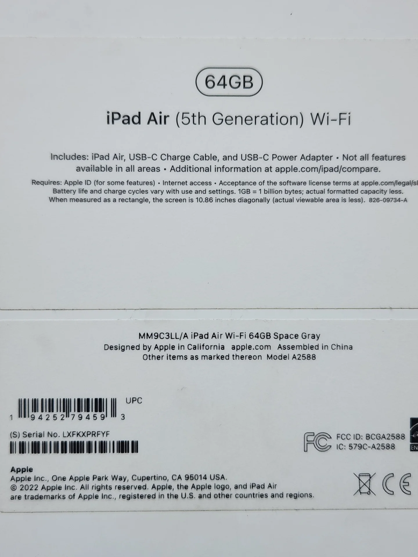 iPad air 5 gen 2022 64gb M1 - миниатюра 6