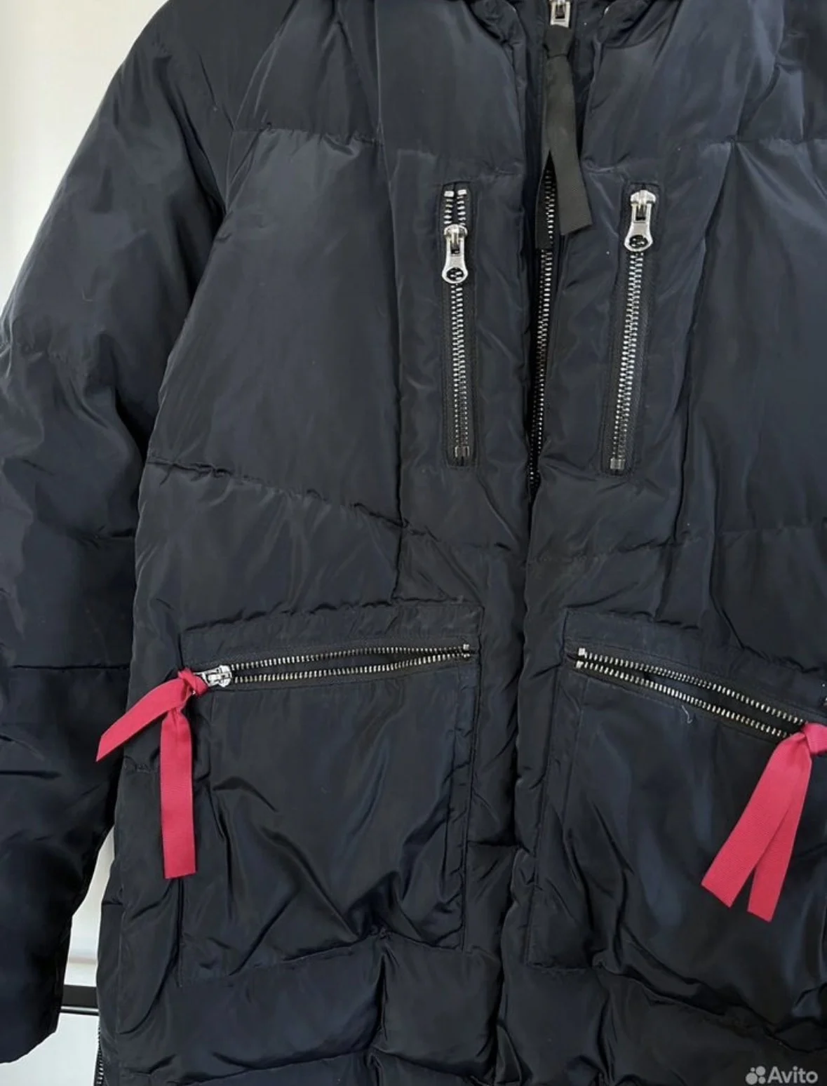 Продаю оригинальный пуховик зимний женский Armani - миниатюра 2