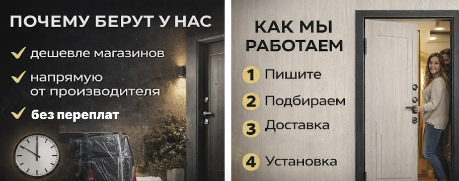 Дверь с терморазрывом в дом, не промерзает, СПб - миниатюра 5