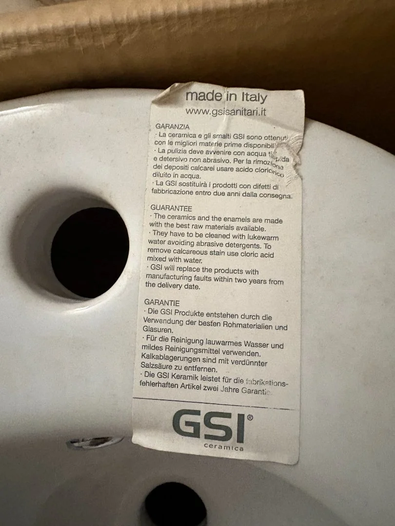 Биде GSI Old Antea 566211 - миниатюра 4