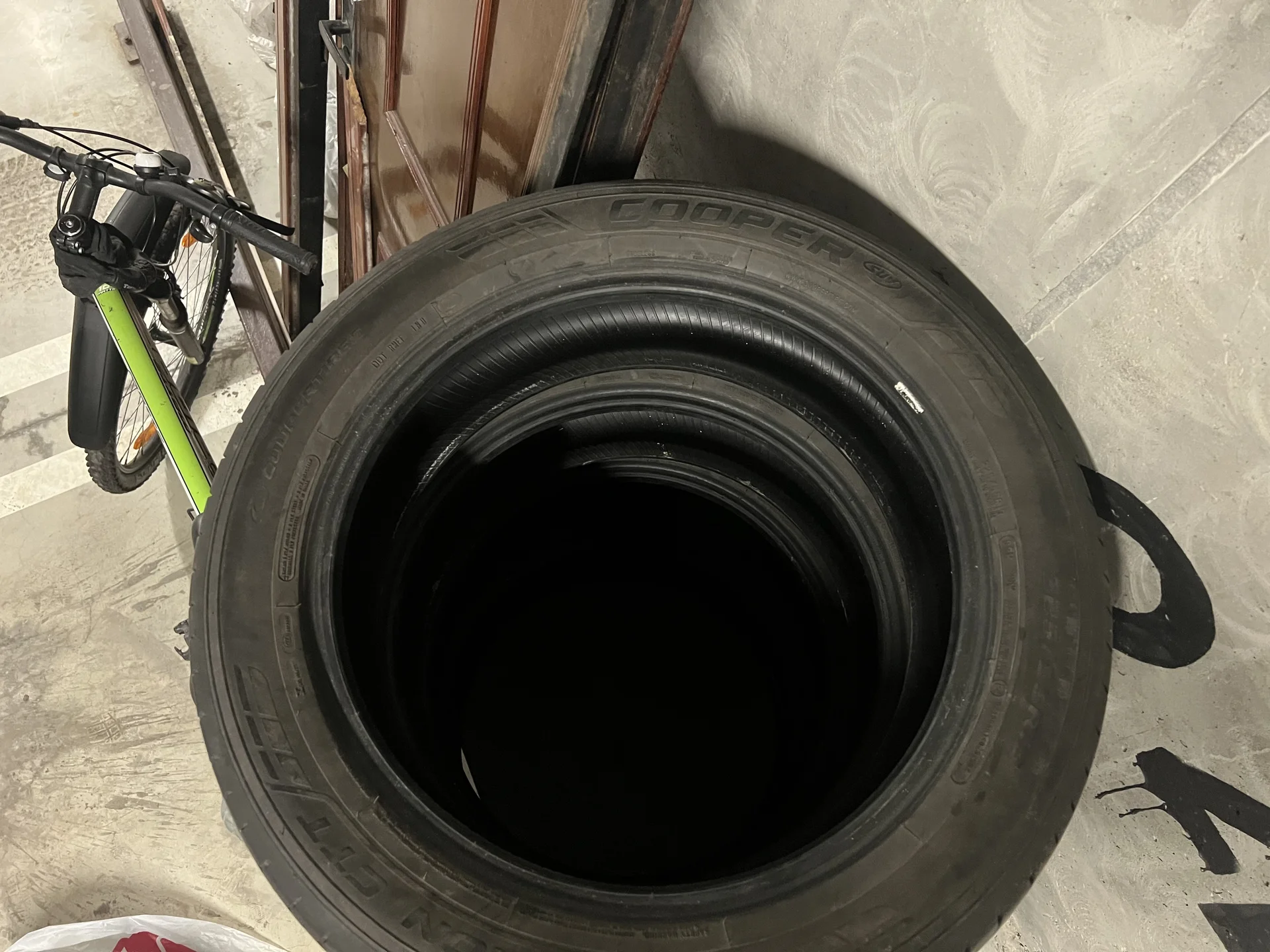 Продам шины покрышки колеса Cooper 225/55 R19 - миниатюра 3