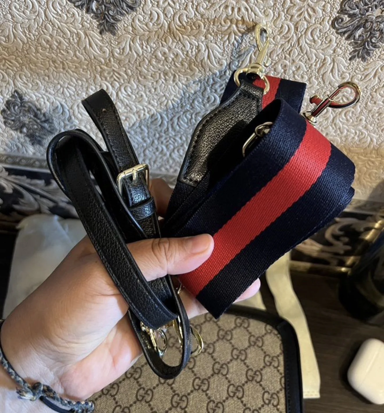 Винтажная сумка Gucci - миниатюра 5