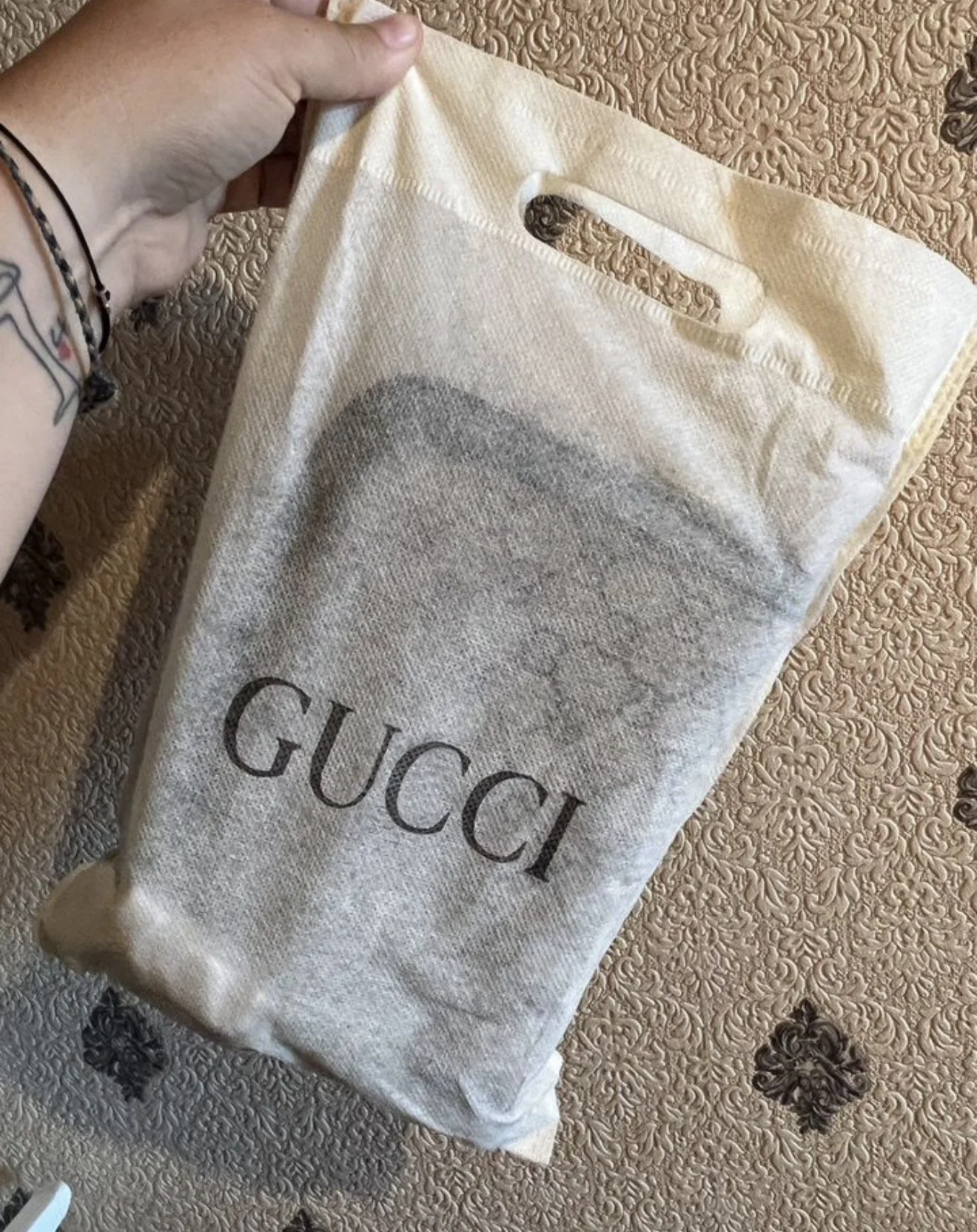Винтажная сумка Gucci - миниатюра 6