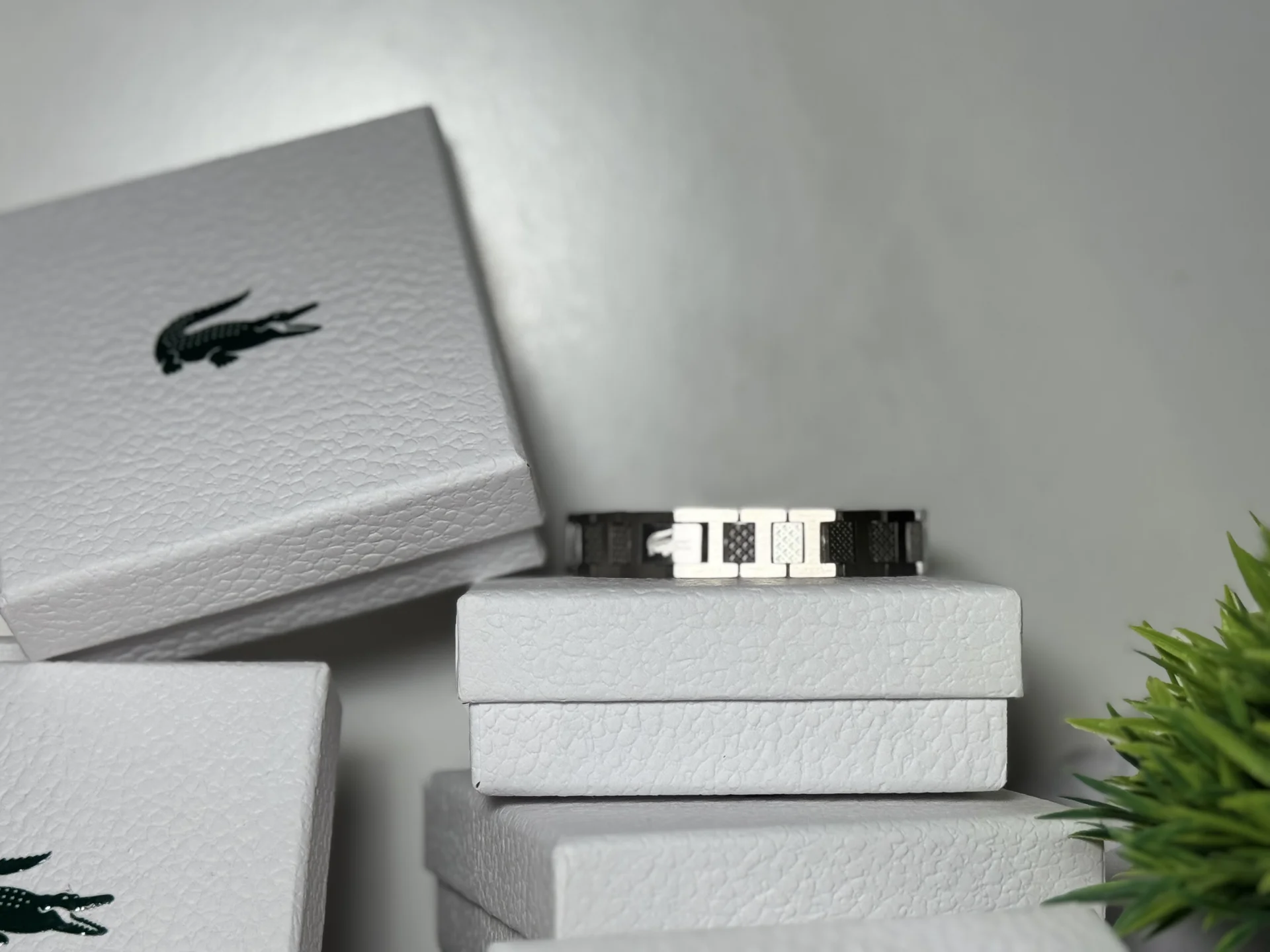 ⌚ Браслет Lacoste (металл, серебристый) - миниатюра 5
