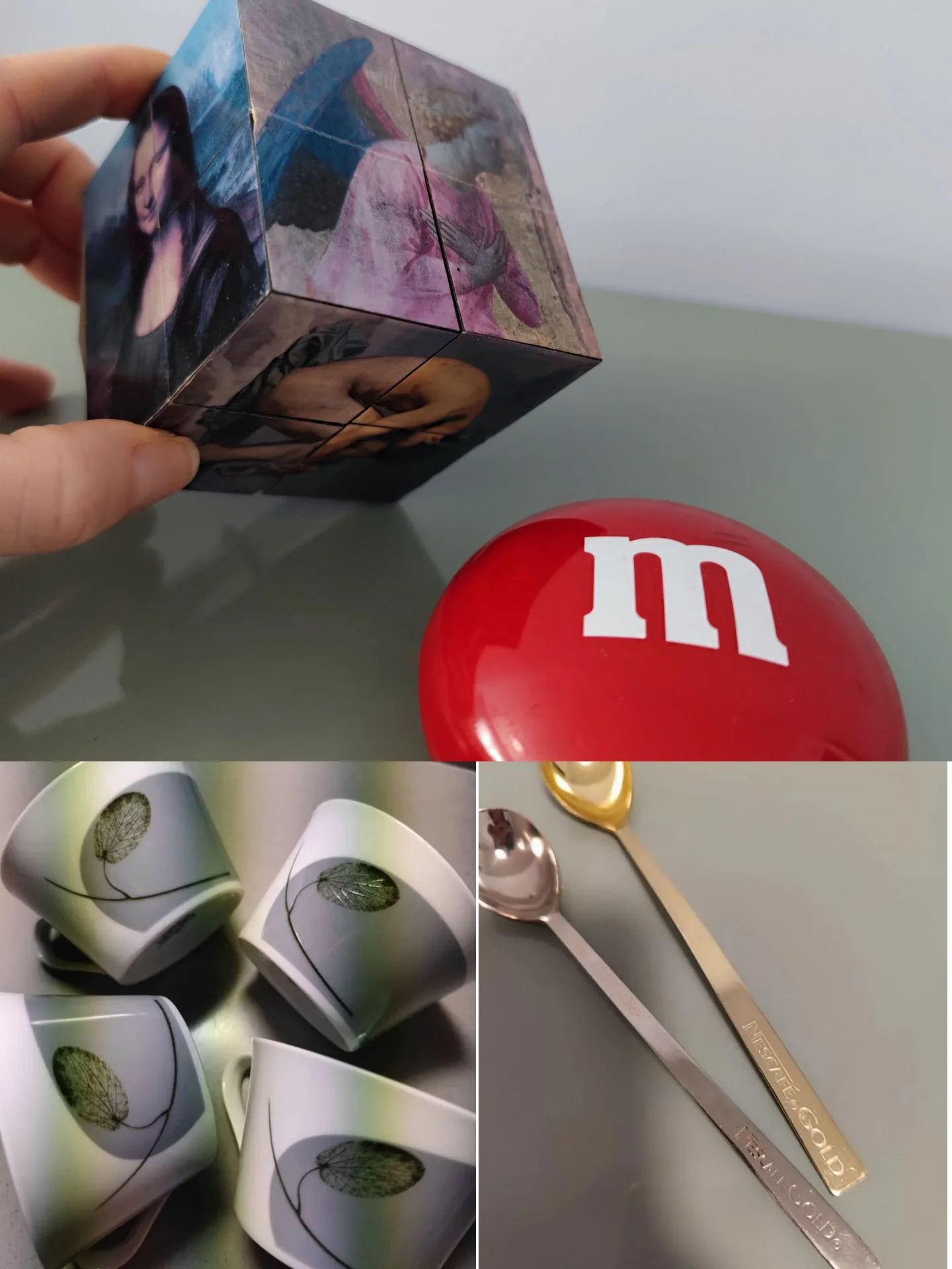 M&M коробочка Чашки кофейные Куб трансформер - изображение 1