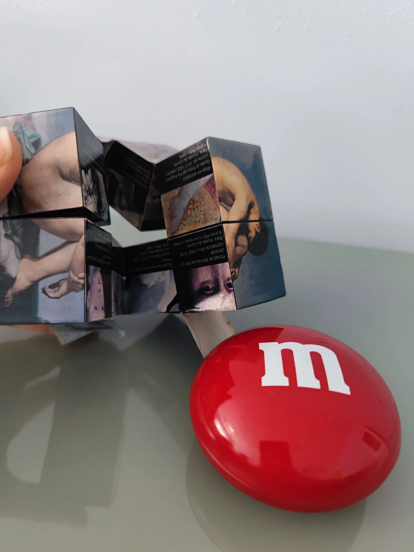 M&M коробочка Чашки кофейные Куб трансформер - миниатюра 4