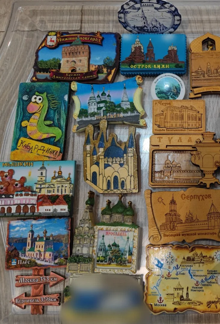 Магнитики на холодильник города страны животные - миниатюра 19