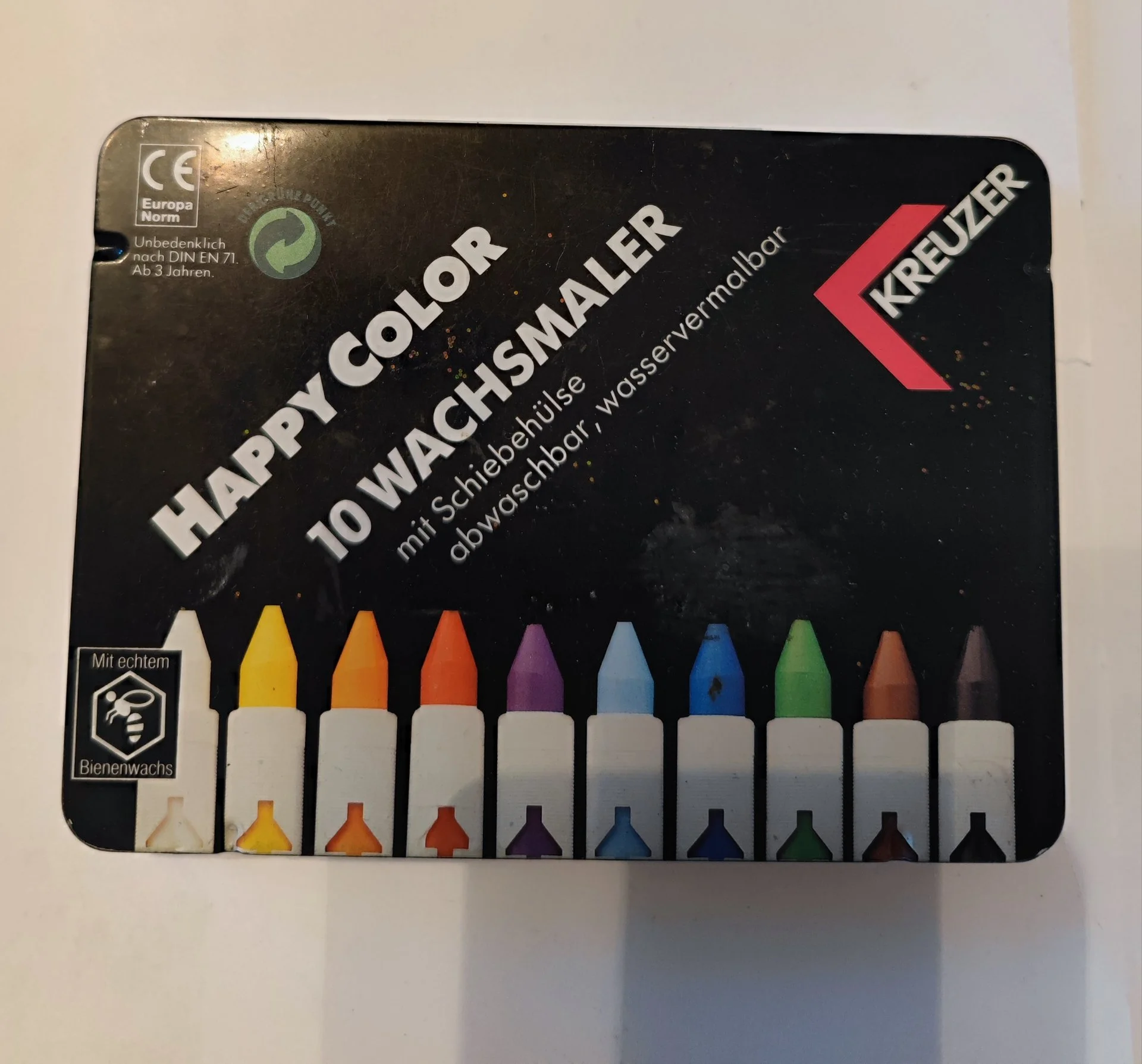 Восковые мелки Happy Color Kreuzer винтаж - миниатюра 3