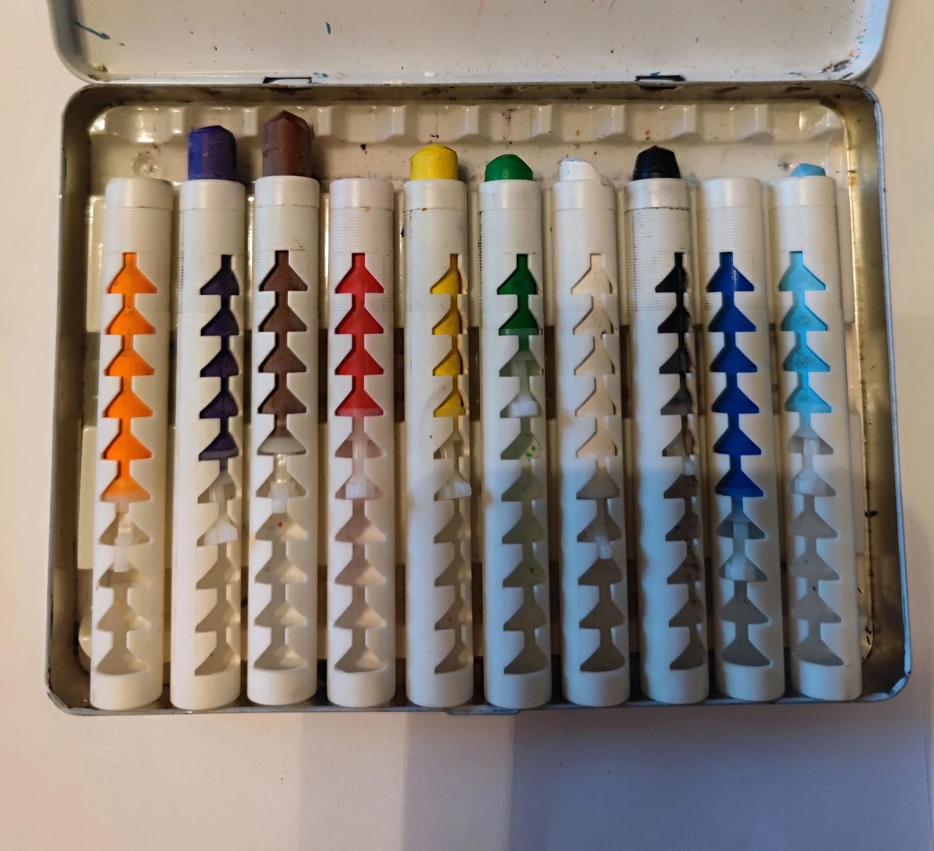 Восковые мелки Happy Color Kreuzer винтаж - миниатюра 4