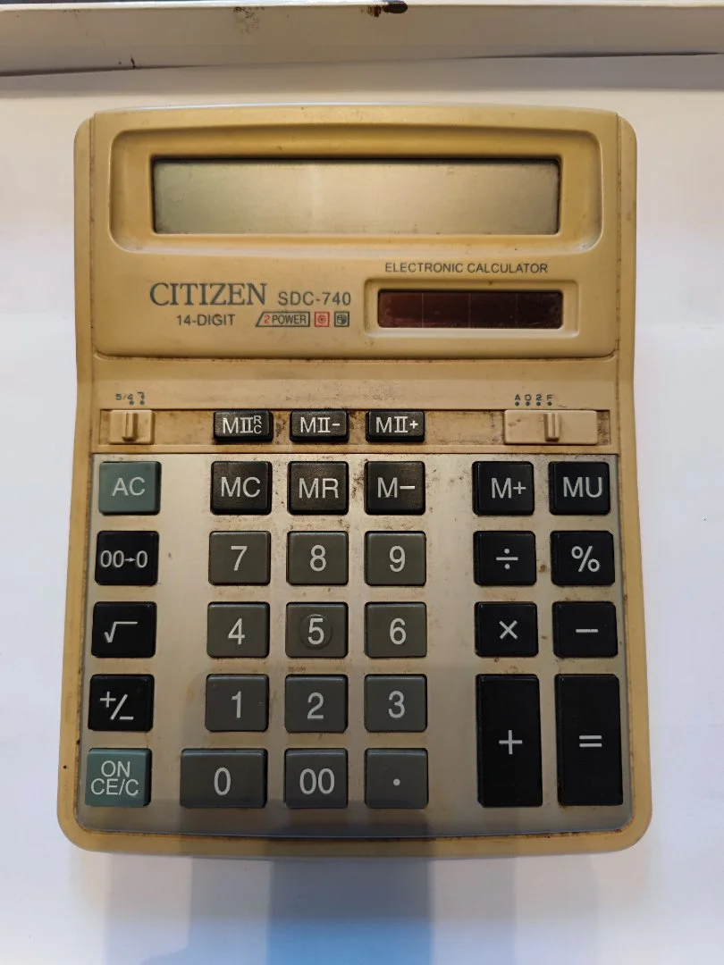 Калькулятор citizen sdc-740 - миниатюра 3