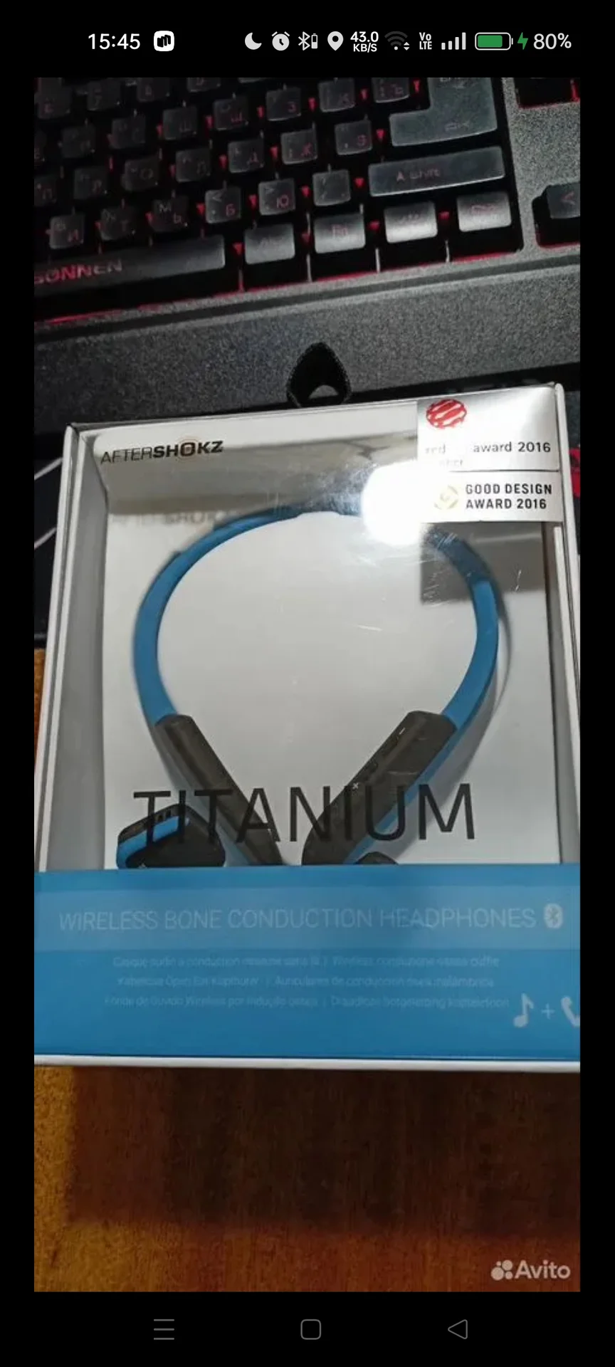 Наушники Aftershokz Titanium - изображение 1