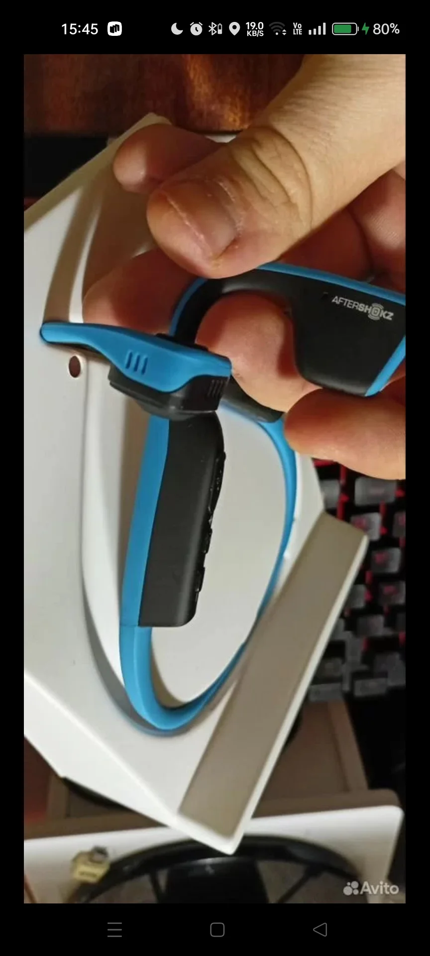 Наушники Aftershokz Titanium - миниатюра 4