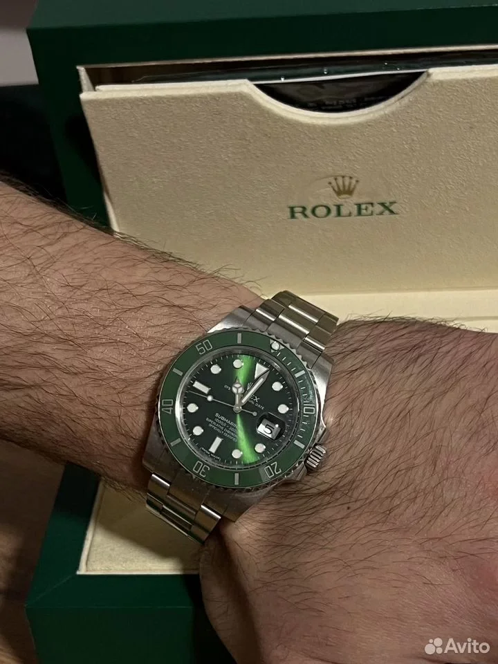 Часы Rolex Submariner Hulk 40 мм - миниатюра 2