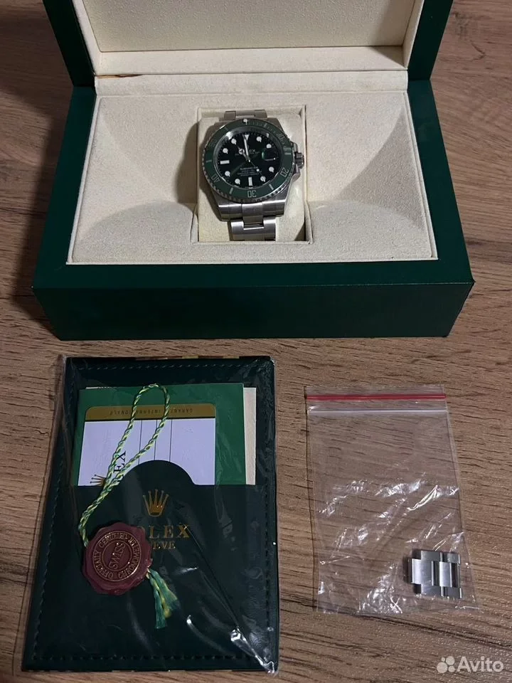 Часы Rolex Submariner Hulk 40 мм - миниатюра 4