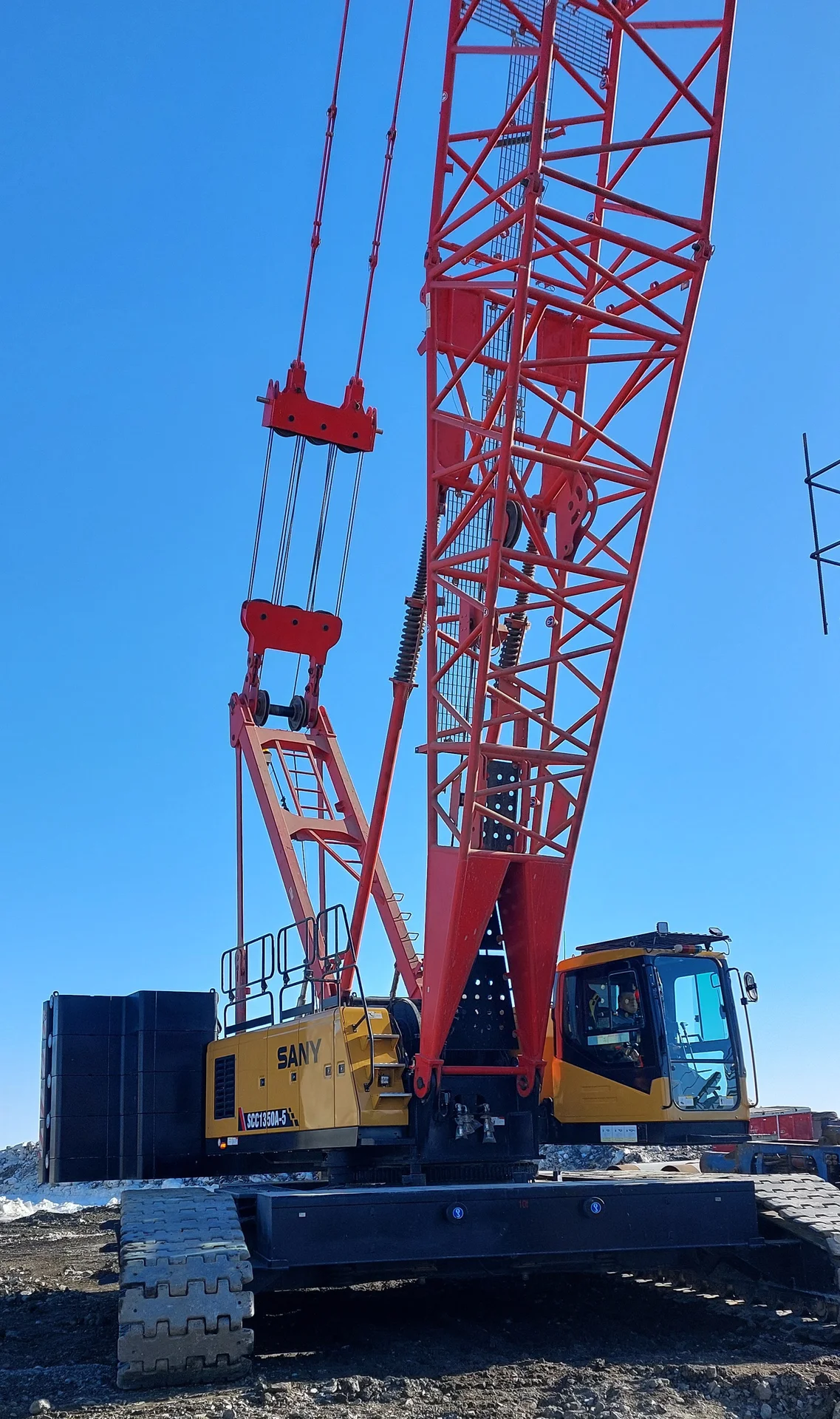Аренда Кран гусеничный Sany SCC1350А-5 - миниатюра 2