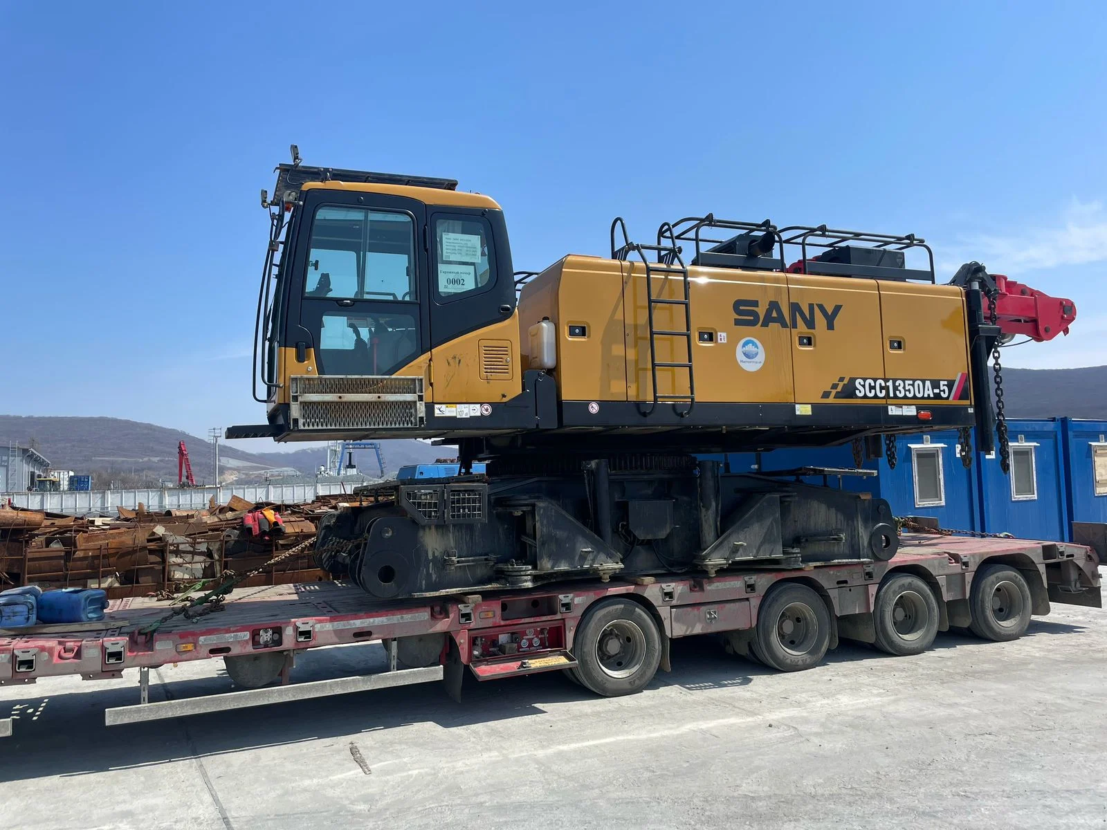 Аренда Кран гусеничный Sany SCC1350А-5 - миниатюра 4