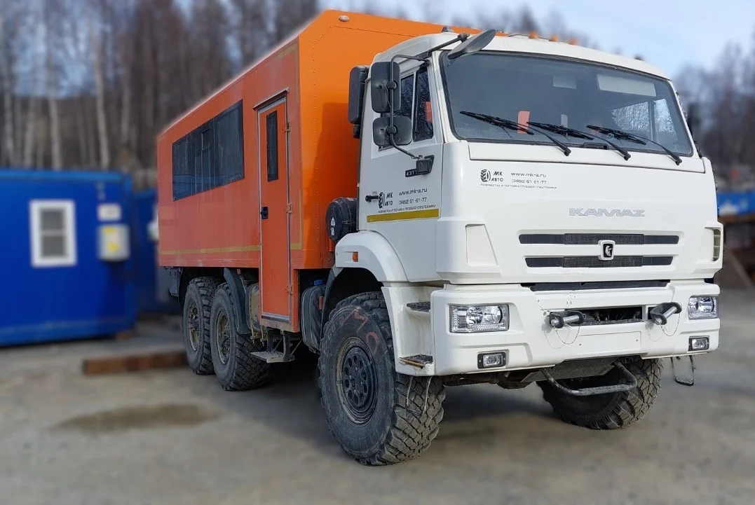 Аренда Вахтового Автобуса камаз 43118 - изображение 1