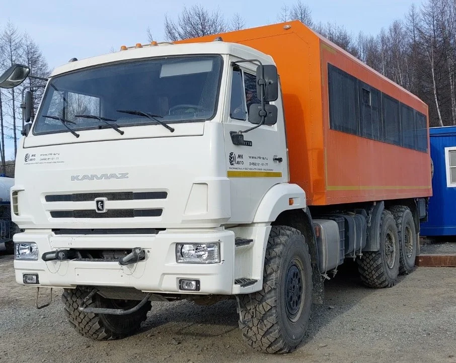 Аренда Вахтового Автобуса камаз 43118 - миниатюра 2