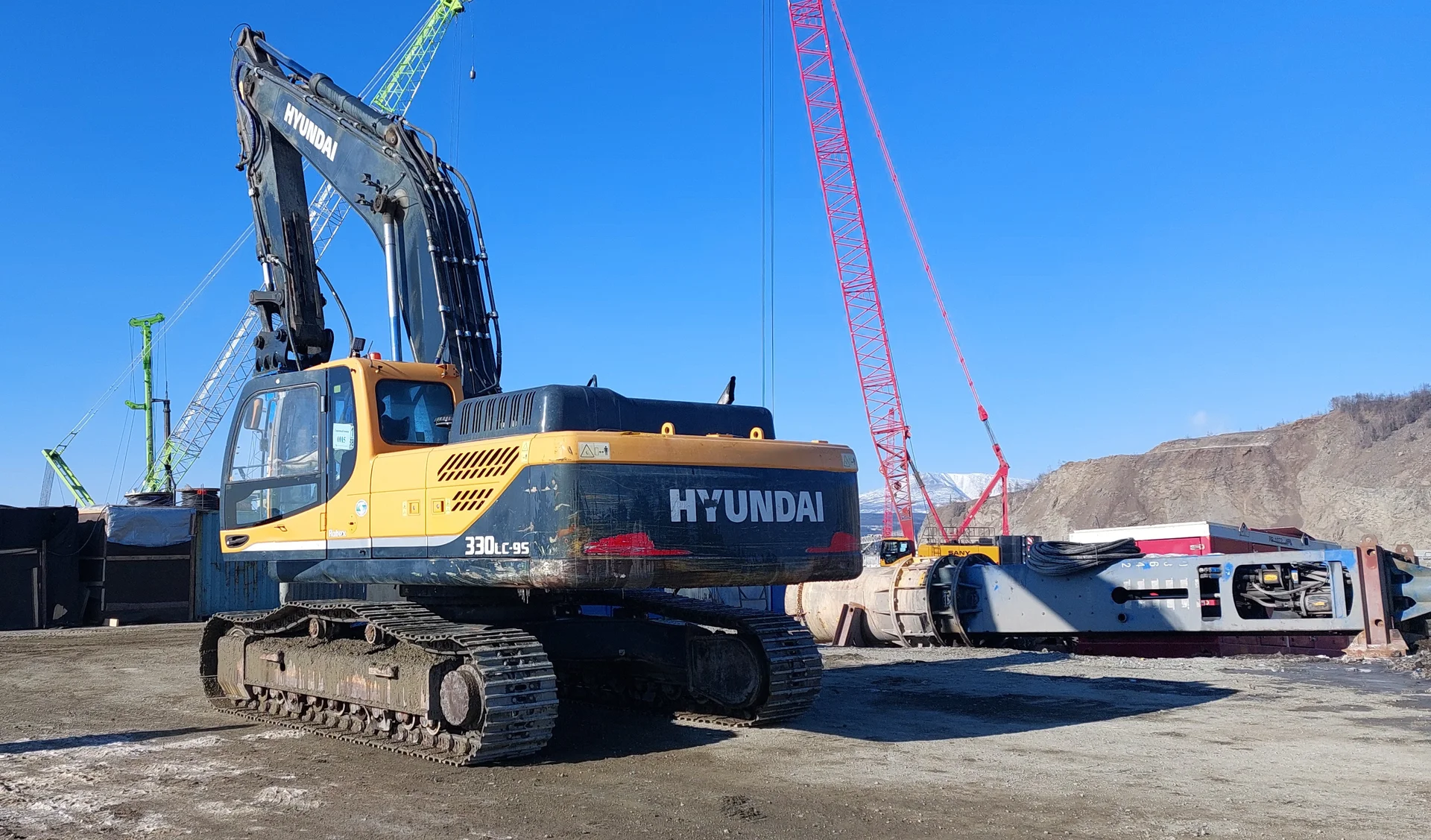 Аренда экскаватор Hyundai R330LC-9S - миниатюра 2