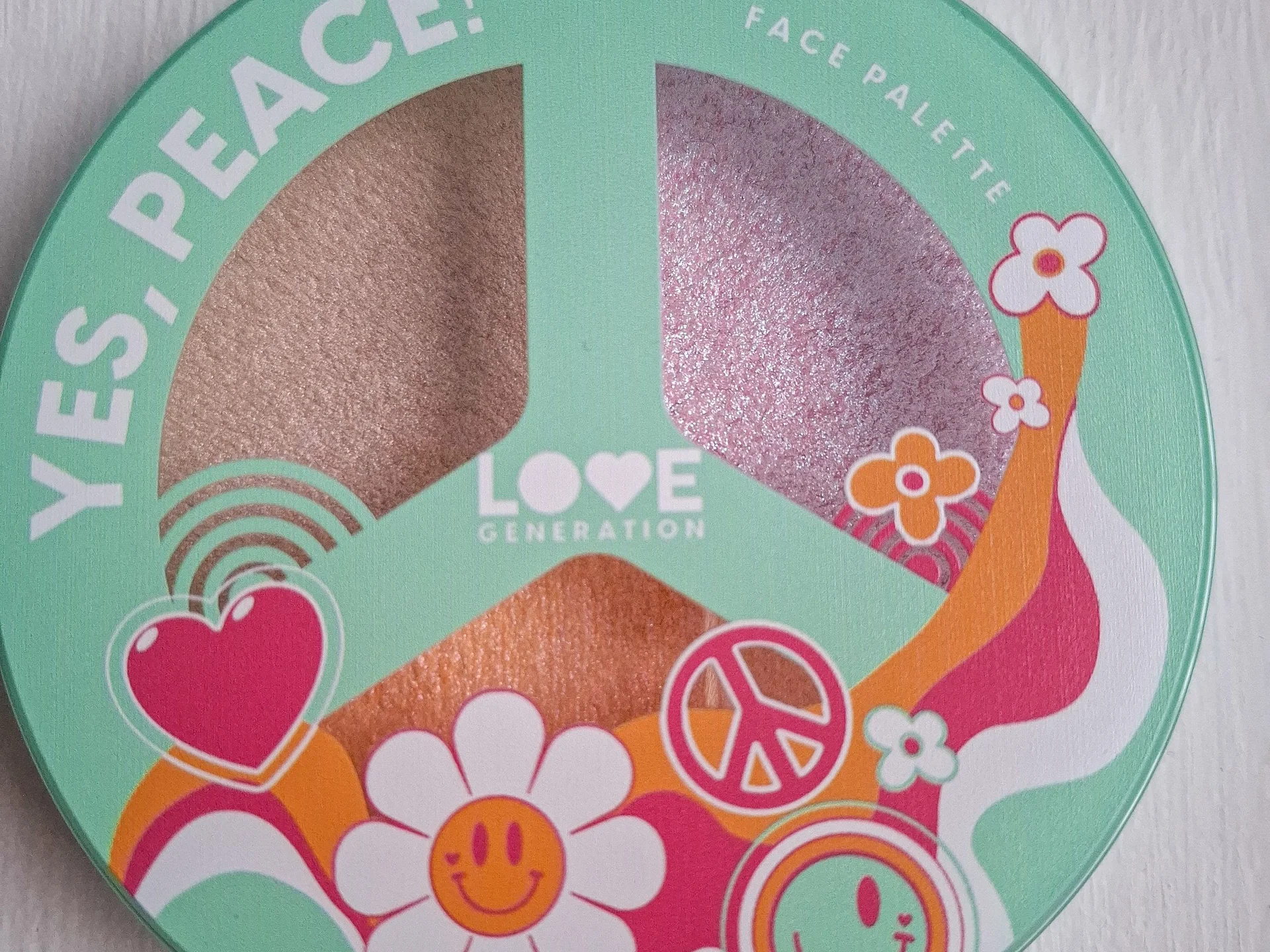 Тени Love Generation Yes peace - миниатюра 2