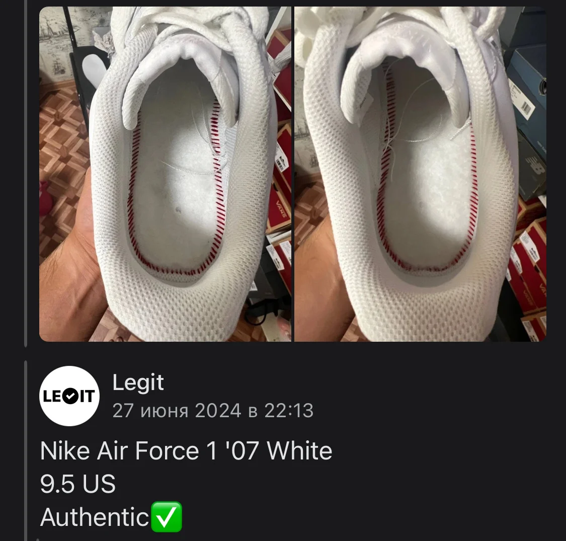 Nike Air Force оригинал - миниатюра 6