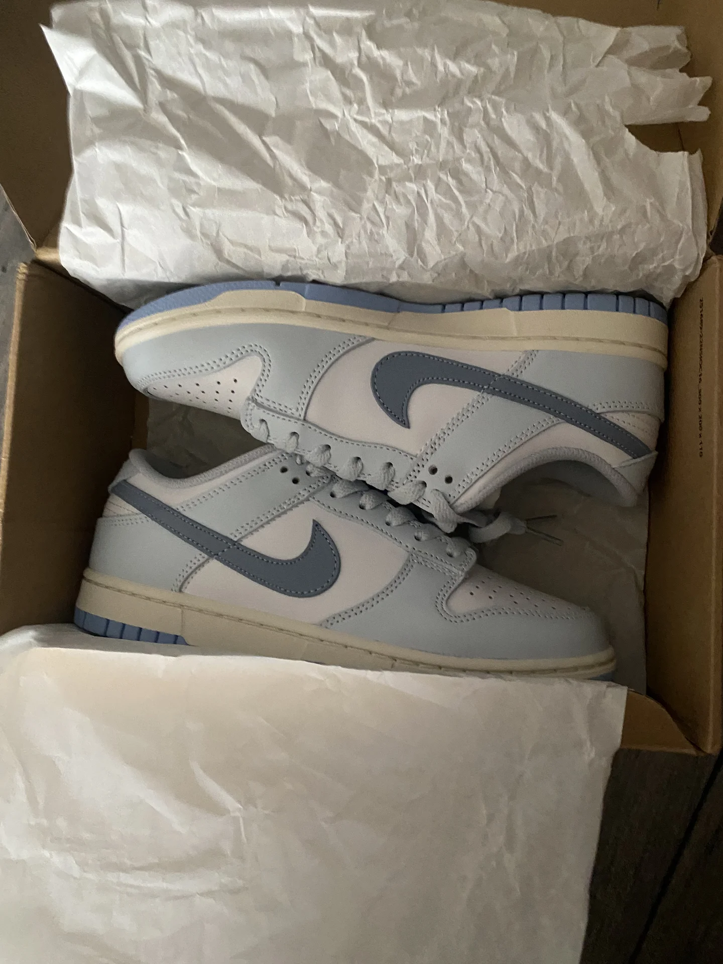 Nike Dunk Low Next Nature “Blue Tint” оригинал - миниатюра 3