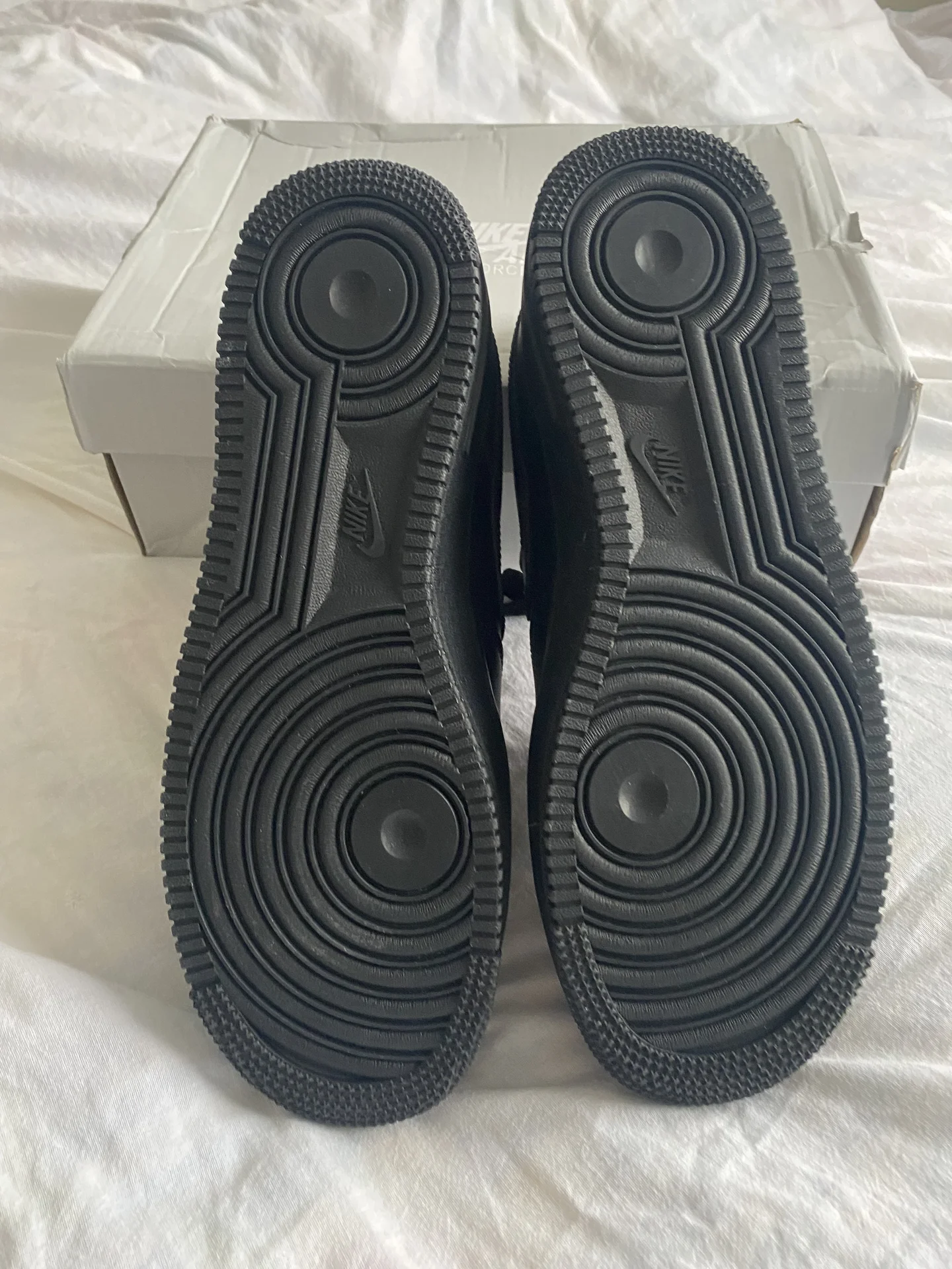 Nike air force 1 black оригинал - миниатюра 3