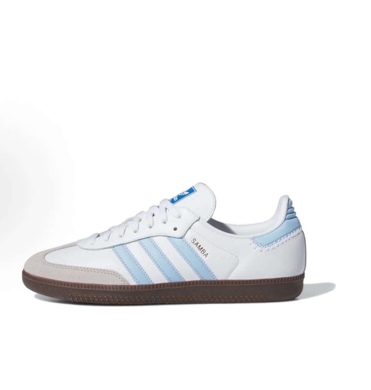 Adidas Samba OG “White/Clear Sky” оригинал - изображение 1
