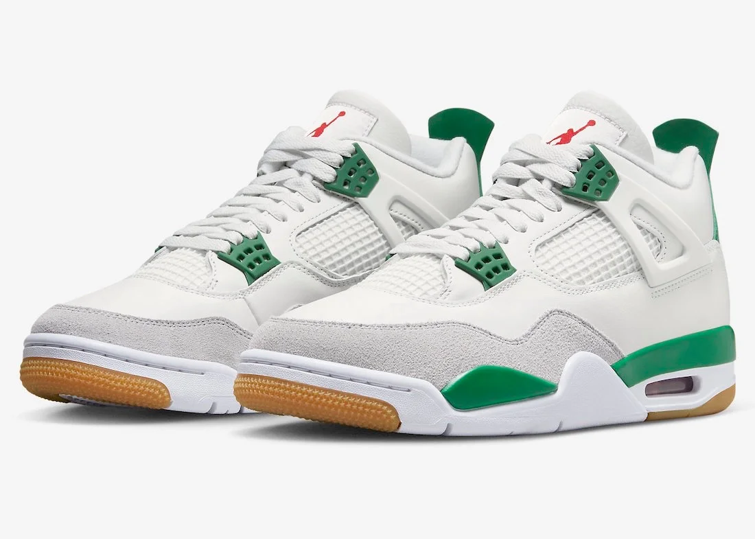 Nike SB x Air Jordan 4 “Pine Green” оригинал - изображение 1