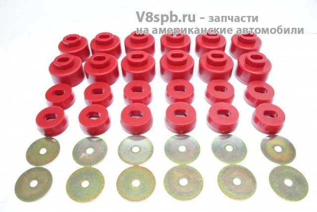 Опора рамы, комплект (prothane) полиуретан 12штук+ - миниатюра 2